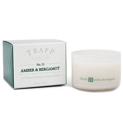 Trapp Ambiance - Amber & Bergamot #21 Small Candle