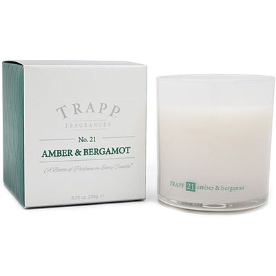 Trapp Ambiance - Amber & Bergamot #21 Candle