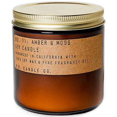 P.F. Candle Co. - Amber & Moss Large Candle