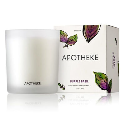 Apotheke - Purple Basil Candle