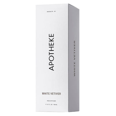 Apotheke - White Vetiver Diffuser