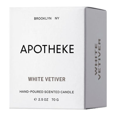 Apotheke - White Vetiver Votive Candle