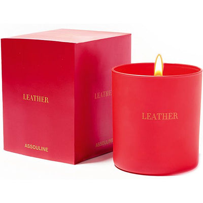 Assouline - Leather Candle