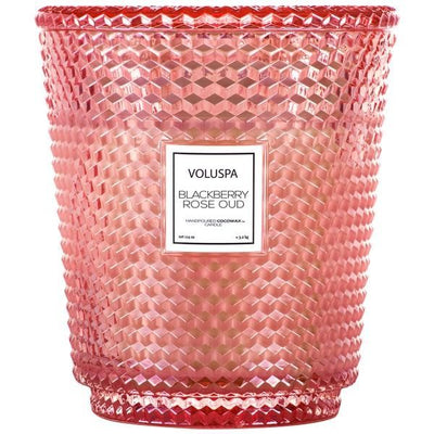 Voluspa - Blackberry Rose Oud 5 Wick Hearth Candle