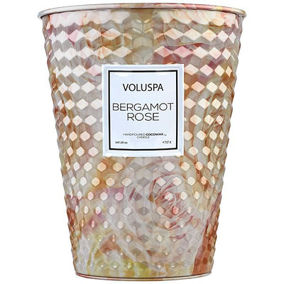 Voluspa - Bergamot Rose 2 Wick Tin Table Candle