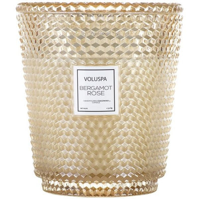 Voluspa - Bergamot Rose 5 Wick Hearth Candle