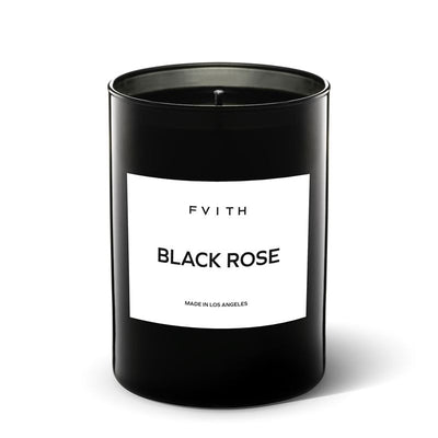 Fvith - Black Rose Candle