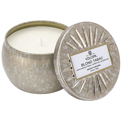 Voluspa - Blond Tabac Travel Tin Candle