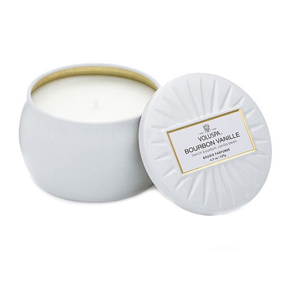 Voluspa - Bourbon Vanille Travel Tin Candle