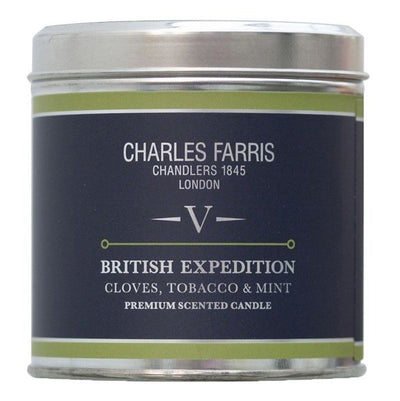 Charles Farris - British Expedition Tin Candle