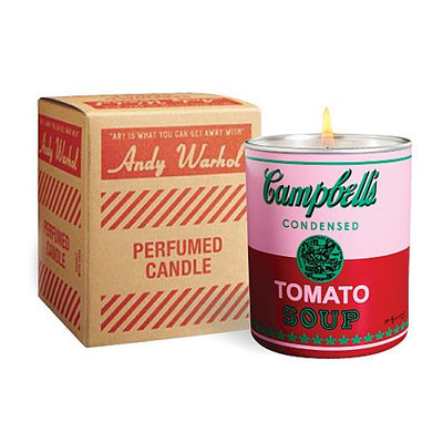 Andy Warhol - Campbell Pink Red Candle