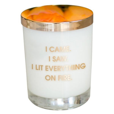 Chez Gagne - I Came, I Saw Candle