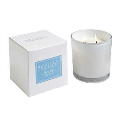 Field + Fleur - Sea Salt 2 Wick Candle