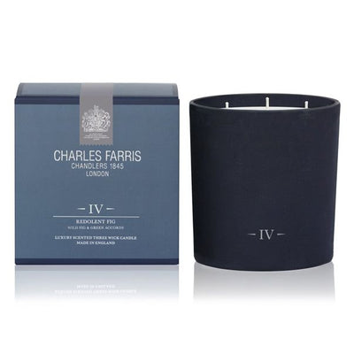 Charles Farris - Redolent Fig 3 Wick Candle