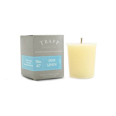 Trapp - Fine Linen #67 Votive Candle