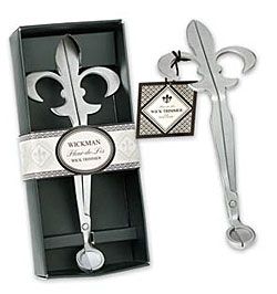 Wickman - Silver Fleur di Lis Candle Wick Trimmer