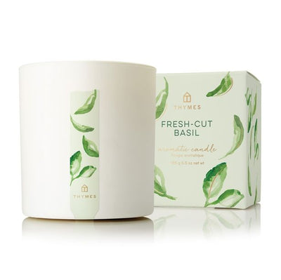 Thymes - Fresh Cut Basil Candle