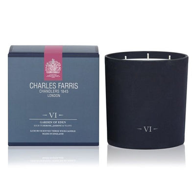 Charles Farris - Garden of Eden 3 Wick Candle