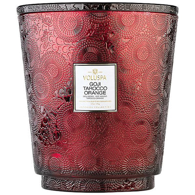 Voluspa - Goji & Tarocco Orange 5 Wick Hearth Candle