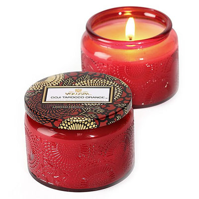 Voluspa - Goji & Tarocco Orange Small Glass Jar Candle