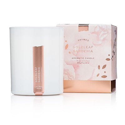 Thymes - Goldleaf Gardenia Candle