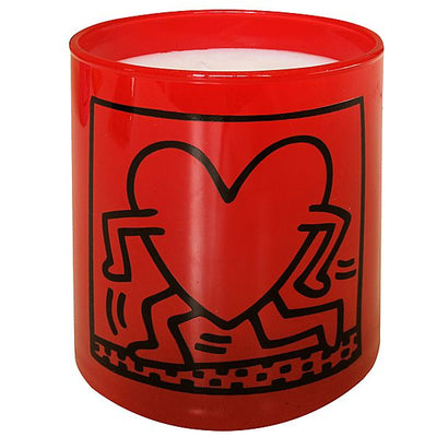 Keith Haring - Running Heart Candle