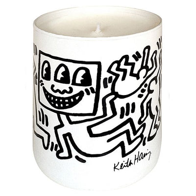 Keith Haring - White & Black Candle