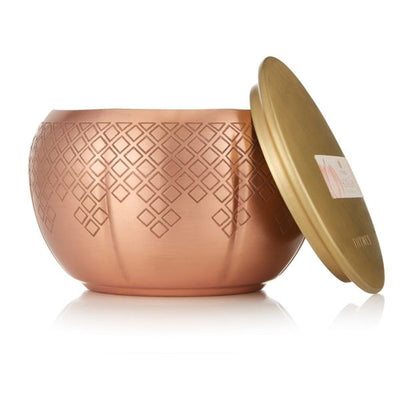 Thymes - Heirlum Pumpkin Medium Copper Candle 