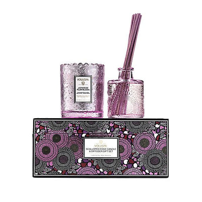 Voluspa - Japanese Plum Bloom Gift Set