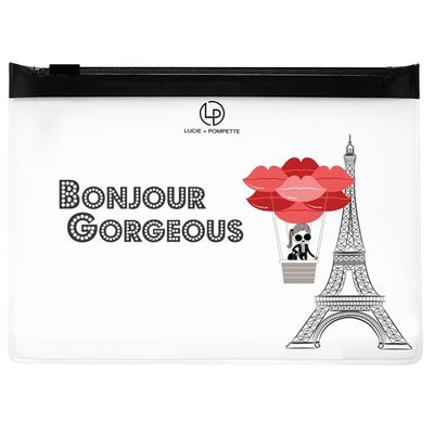 Lucie + Pompette - Bonjour Gorgeous Bon Voyage Makeup Bag