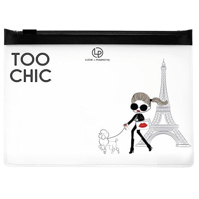 Lucie + Pompette - Too Chic Bon Voyage Makeup Bag