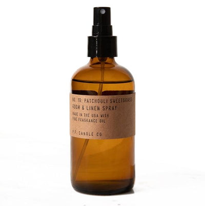 P.F. Candle Co. - Patchouli Sweetgrass Room & Linen Spray