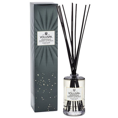 Voluspa - Makassar Ebony & Peach Diffuser