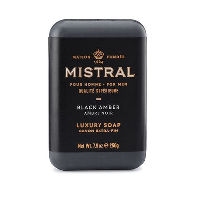 Mistral - Black Amber Bar Soap