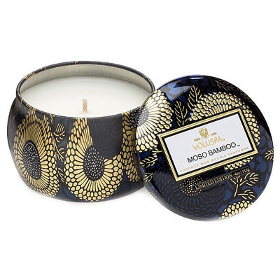 Voluspa - Moso Bamboo Travel Tin Candle