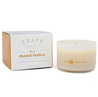 Trapp Ambiance - Orange Vanilla #4 Small Candle