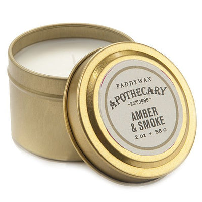 Paddywax - Amber & Smoke Travel Tin Candle