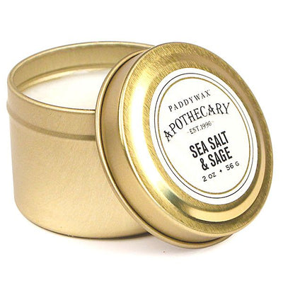 Paddywax - Sea Salt & Sage Travel Tin Candle