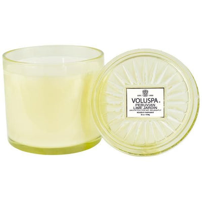 Voluspa - Peruvian Lime Jardin 3 Wick Grande Candle