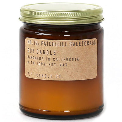 P.F. Candle Co. - Patchouli Sweetgrass Candle