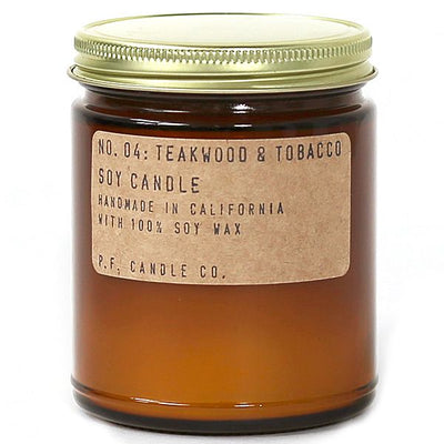 P.F. Candle Co. - Teakwood & Tobacco Candle