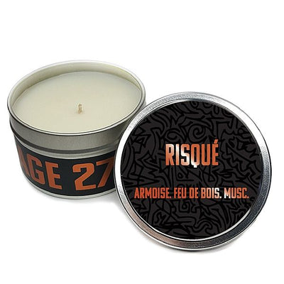 Vintage 27 - Risque Travel Tin Candle