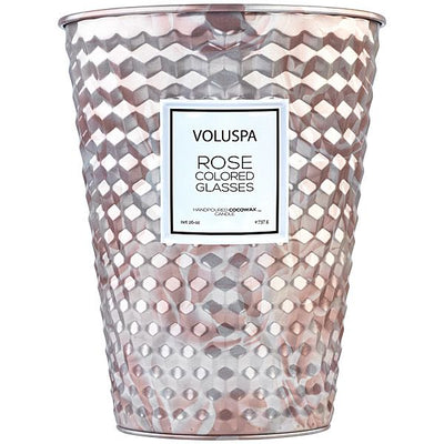 Voluspa - Rose Colored Glasses 2 Wick Tin Table Candle