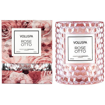 Voluspa - Rose Otto Icon Cloche Cover Candle