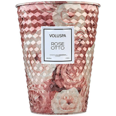 Voluspa - Rose Otto 2 Wick Tin Table Candle