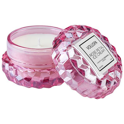 Voluspa - Rose Petal Ice Cream Macaron Candle