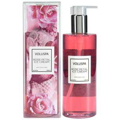 Voluspa - Rose Petal Ice Cream Hand & Body Wash