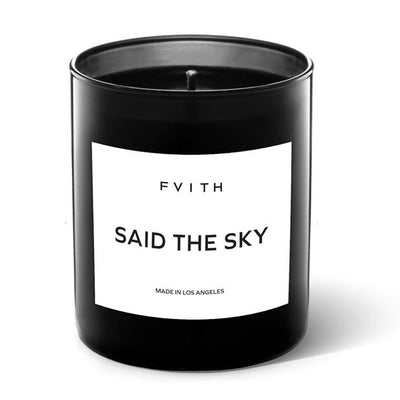 Fvith - Said The Sky Mini Candle