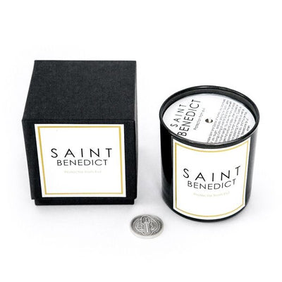 Saint - Saint Benedict Candle