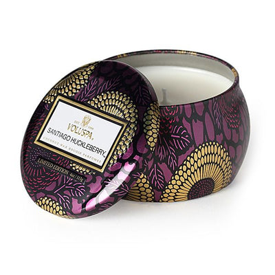 Voluspa - Santiago Huckleberry Travel Tin Candle